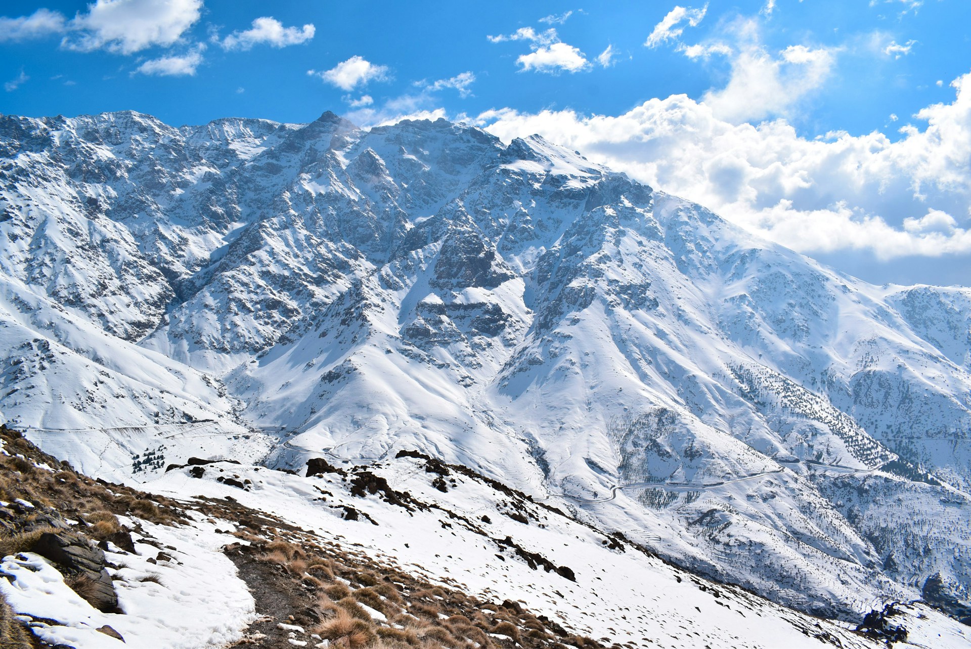 Atlas Mountain view in Imlil